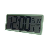 Digitálne hodiny Karlsson Table Clock Retro LCD KA6020GR, 36cm